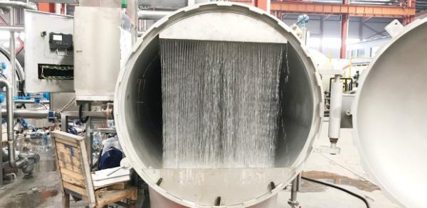 Soymilk Pouch Bag Retort Sterilization Kettle 500kg/BATCH 0.35Mpa