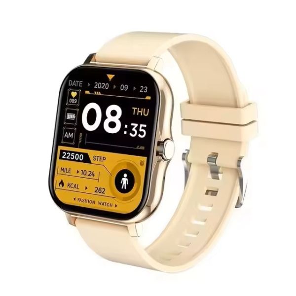 Eraysun Y13 Smart Watch Square 1.69 Inch TFT Display Fitpro for Call Heart Rate Sleep Monitor Unisex Alloy Case Magnetic