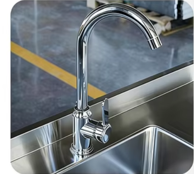 Custom Multi-functional Stainless Steel Kitchen Workstation with Adjustable Height Legs and Heavy-Duty Capacity