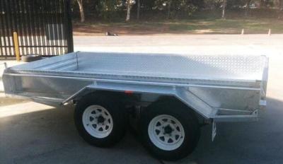 Rolled C / Plate floor 8x5 Hot Dipped Galvanized Tandem Trailer 3200KG