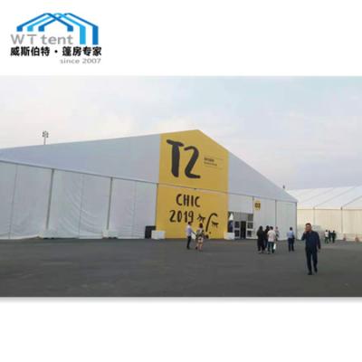 3000sqm Beautiful Outdoor Exhibition Tents , UV Resistant Car Show Canopy