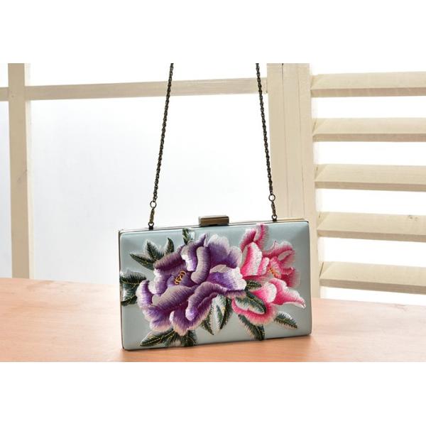 European and American vintage evening bags embroidered clutch bride