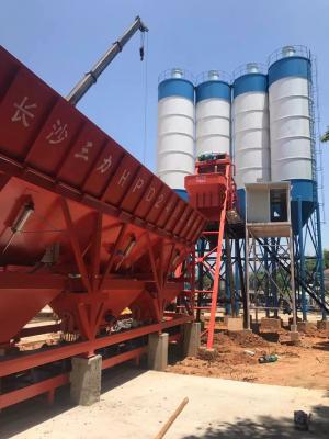 90M3/H Estação de bateria de betão seco e húmido