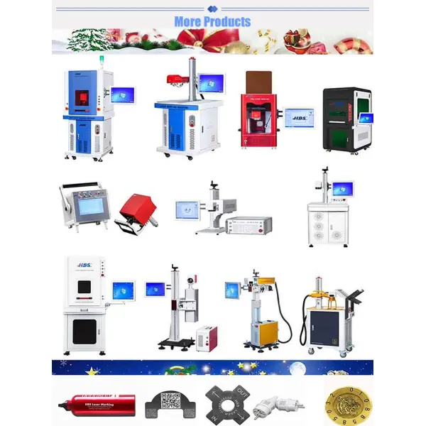 Full Enclosed 20W 30W 50W Fiber Laser Marking Machine Laser Engraving Machine