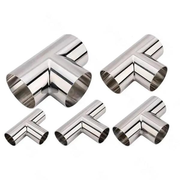ANSI/ASME Stainless Steel Carbon Steel Butt Welding Tee Customizable Sizes & Material Industrial Grade