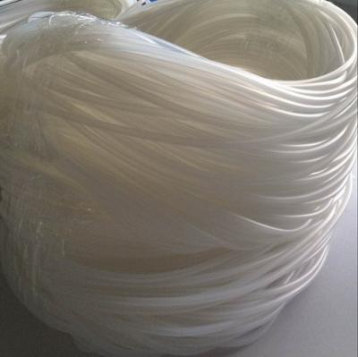 Amarelo verde branco da mangueira anticorrosiva da borracha de silicone/tubulação de borracha flexível