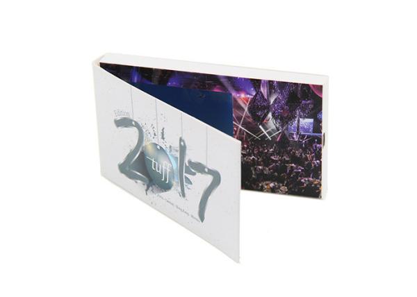 Colorful Printing LCD Promotional Video Card 256MB Memory With Battery / Speaker