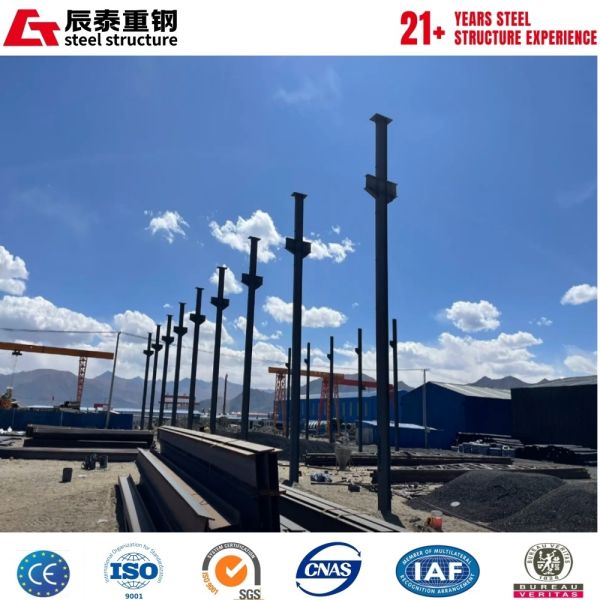 Economic Low Cost Light Steel Workshop For Small Scale Manufacturing Business