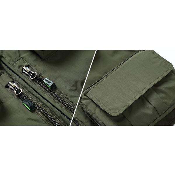 2022 Logotipo impreso a medida Pesca senderismo Utilidad táctica al aire libre Multi bolsillo Respirador de trabajo malla chalecos masculinos