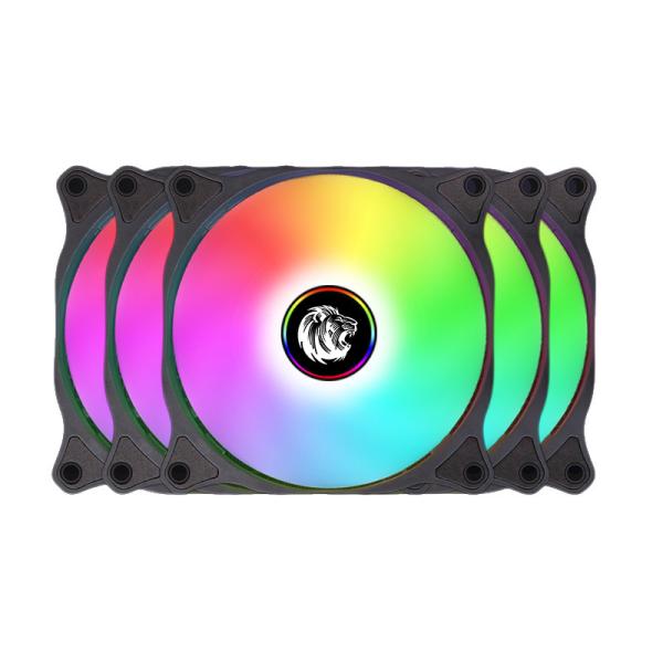 High Air Volume Silent Chassis Cooling Fans DC 12V 4P Heatsink Color 2800rpm 38CFM