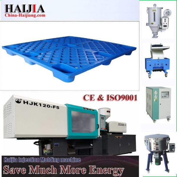 Máquina plástica horizontal da injeção do molde para a pálete que faz 7800KN que aperta a força