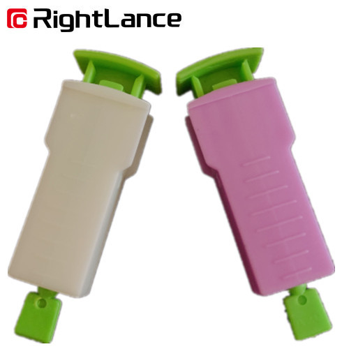 Rightlance Disposable Medical Supply Simple Safety Blood Lancet Trigger Activation