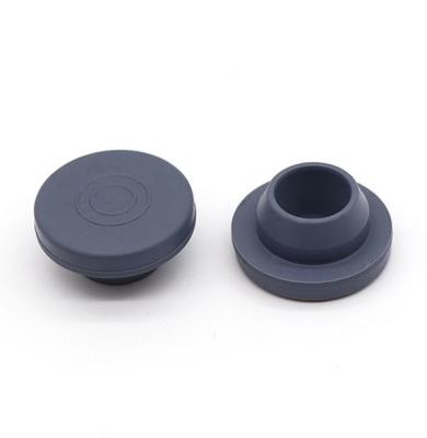 OEM Non Spill Vials 20mm Grey Butyl Rubber Stopper Medical Silicone Rubber Products