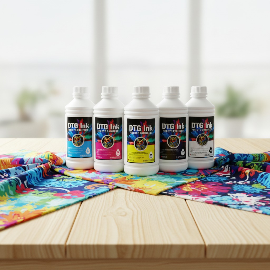 FCOLOR Hot New DTG Textile Ink for Epson SureColor F2000 Cotton T-Shirt Printing