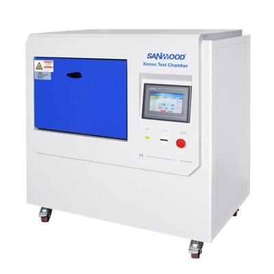 Air Cooled Xenon Lamp Aging Test Chamber With Water Spray For Color Fastness