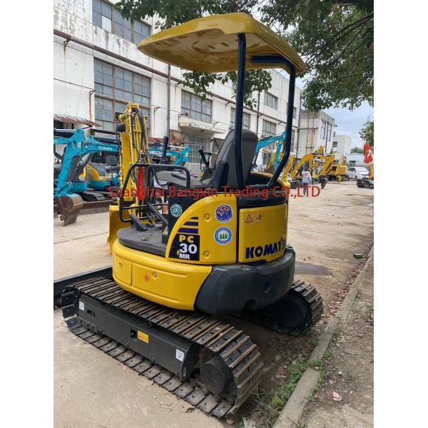 3000 KG Komatsu Used Excavator PC30 for Construction Industry in Excellent Condition