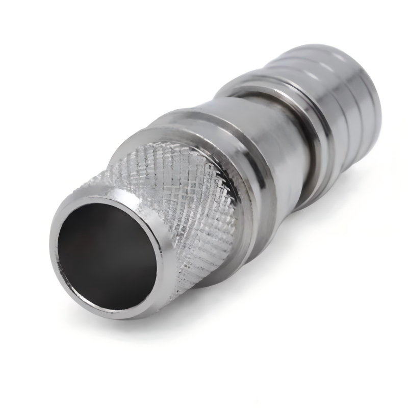 QMA Male Straight Connector Crimping Type  For 50-7/LMR400 Coaxial Cable