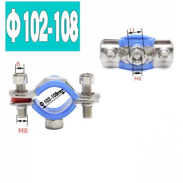 JIS Standard Stainless Steel Hose Clamp Pipe Holder for Tri Clamp Fitting and Tube Clips Standard or Nonstandard Standard