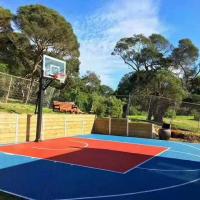 Multicolor Removable Interlocking Flooring Glueless Gym Flooring Mats