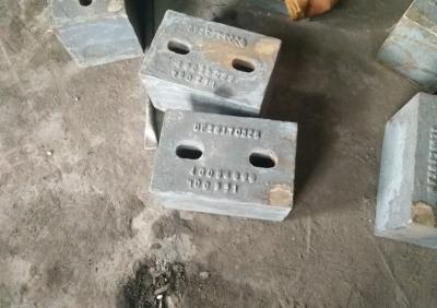 High Cr Cast Iron wear bar 8x8 hardness up to  HRC57 for ball mill