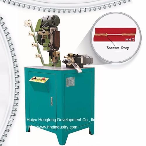 Auto Metal Zipper Machine Fully Automatic Bottom Stop Machine
