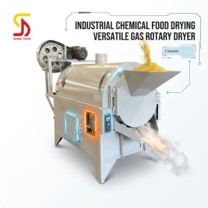 Multifunctional Gas Heating Rotary Dryer 220V/380V Industrial Drying Equipment