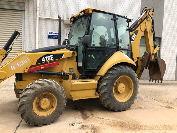 6.79 tonnes Mini 416 E Caterpillar 416E chargeuse à remontage chargeuse à remontage utilisée