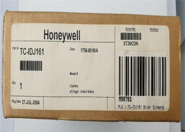 Módulo de entrada industrial novo e original TC-IDJ161 de Honeywell Digital feito nos EUA