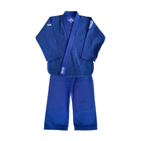 380gsm Pearl Weave 100% Cotton Custom Embroidered BJJ Gi Brazilian Jiu Jitsu Uniform for Kids