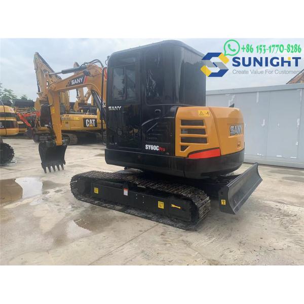 Mini Excavadora Usada China Sany Sy60 60 75 55 Sy55c buen precio para Mini Excavadora Usada Sany 60C Excavadora