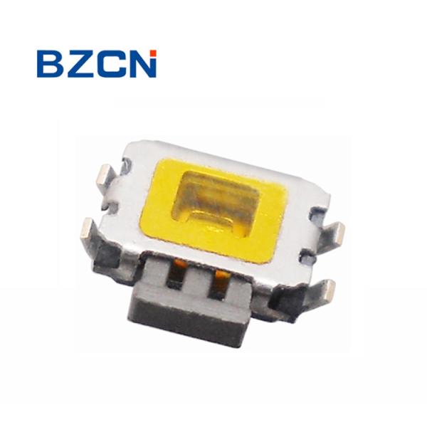 Side / Horizontal Press Right Angle Push Button , Right Angle SMD Tact Switch