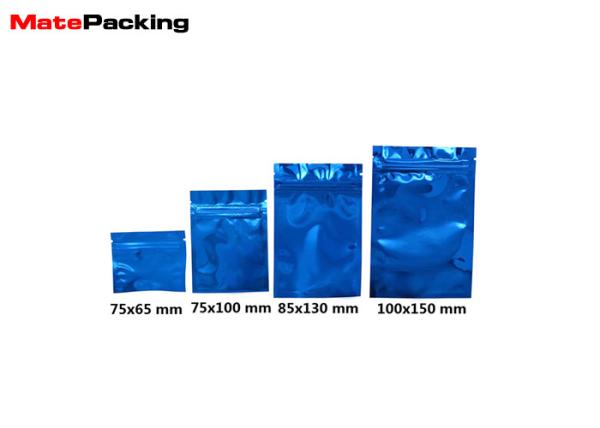 Gravure Printing Plastic Tobacco Pouch Food Grade Ink Bag For Weed Food Packaging