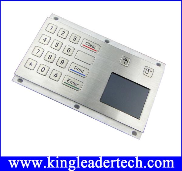 Montagem industrial do painel do teclado numérico numérico do metal do Touchpad para estações de trabalho