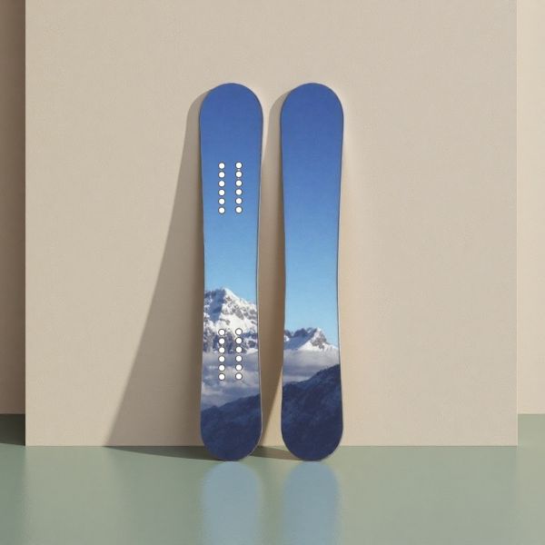 Poplar Wood Construction Sandwich Adult Winter Sports Snowboard All Mountain Camber Skiing Resorts Snowboard Accessories