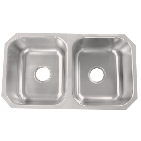 Кухонная раковина шара ресторана семьи Хандмаде двойная без Фаусет