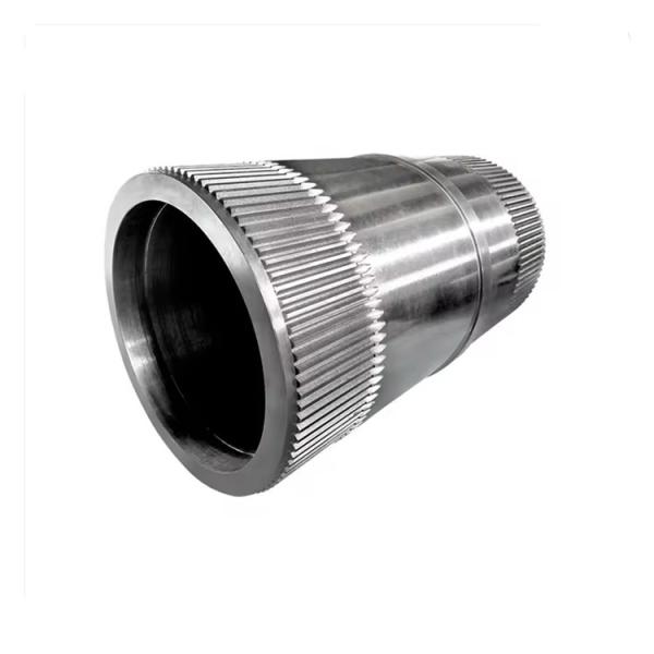 O eixo de flange personalizado de aço forjado com certificações UIC/TSI