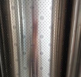 Irregular Spread Textile Machine Parts Standard Textile Rotary Screen For Dot Coating
