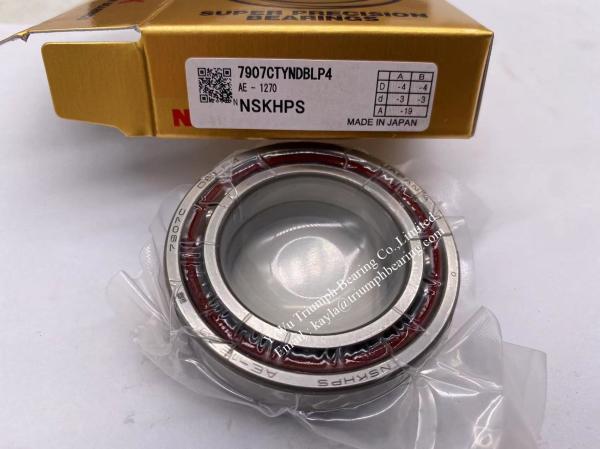 NSK High Precision Spindle Bearing  , one set of 2 pcs , 7907CTYNDBLP4 ,   7908CTYDBDC7P4