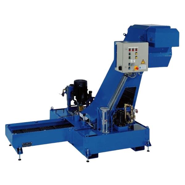 Industrial Chip Conveyor For CNC Machine , Continuous Flow Chip Screw Conveyor