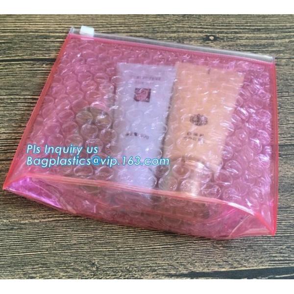 Pink Slider Zip lock Bubble Bag, High Quality Pink Bubble Hash Bag, Reused Pink Bubble Bag With Red Slider bags
