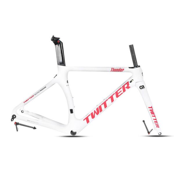 TROVEJE o quadro da bicicleta da estrada do carbono da altura do disco 50cm com freio de disco