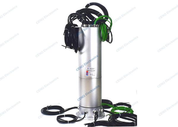 IP67 Waterproof Gigabit Ethernet Slip Ring For Industry Marine Equipment