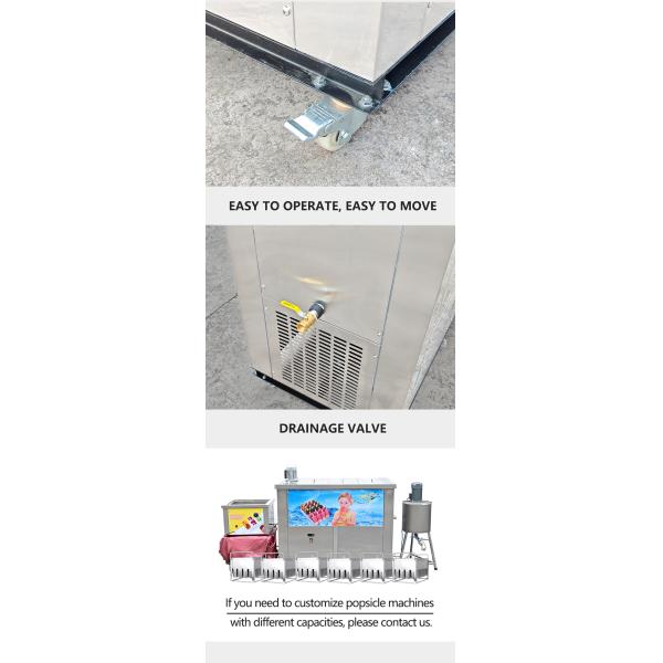 Refrigerator Ice Block Making Machine Automatic Cream Popsicle Making Machine
