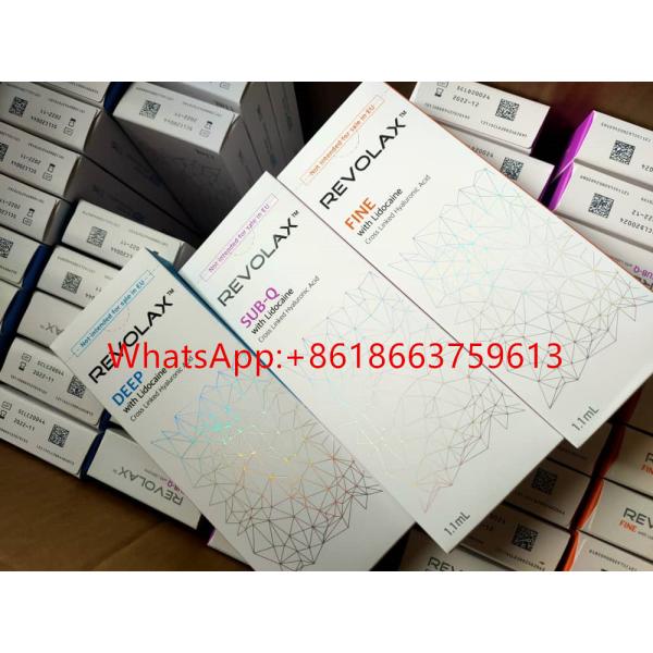 Крест Revolax 1.1ml соединил Hyaluronic кисловочный дермальный заполнитель