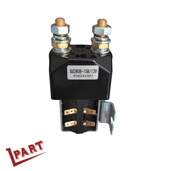 Electric Forklift Parts Black Solid DC Power Contactor SW280B-158 12V