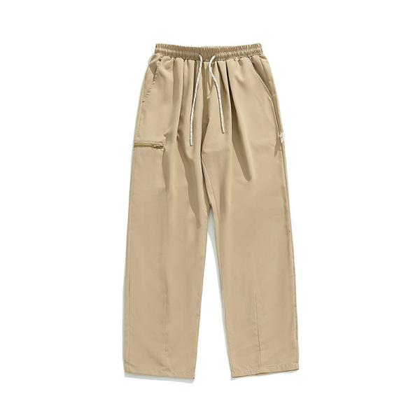                  Custom Men Pants Vintage Men′s Casual Flared Drawstring Pants             