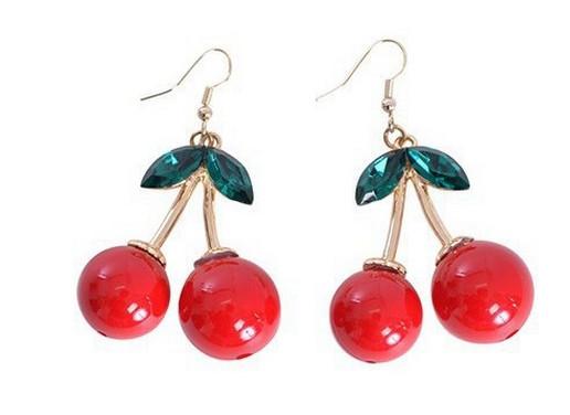 Juicy cherry earrings Earrings