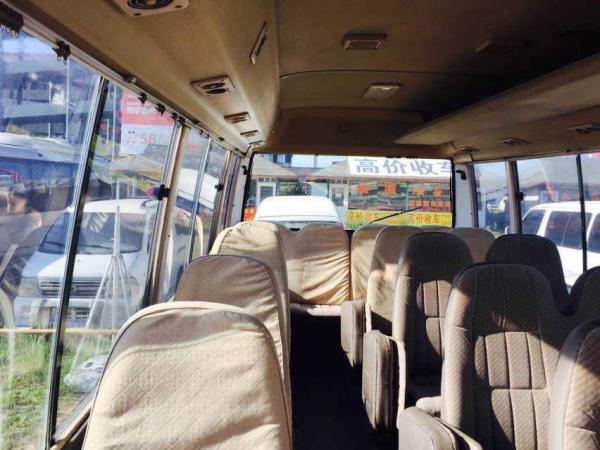 Small 20 - 30 Seats Used Coaster Bus , Diesel Engine Used Toyota Coaster Bus