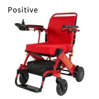 Fauteuil roulant léger noir de 18KG ISO13485 pliable