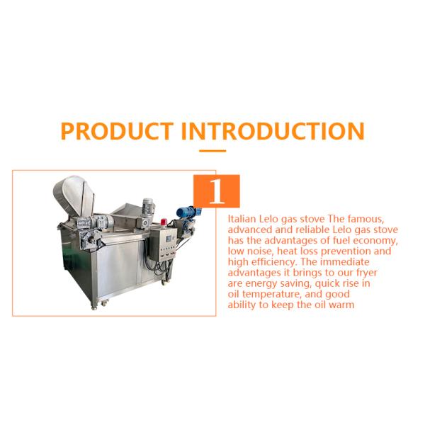 Batch Type Groundnut Frying Machine With Non Stick Coating Automatic Discharging